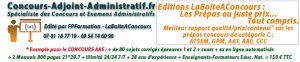 concours adjoint administratif