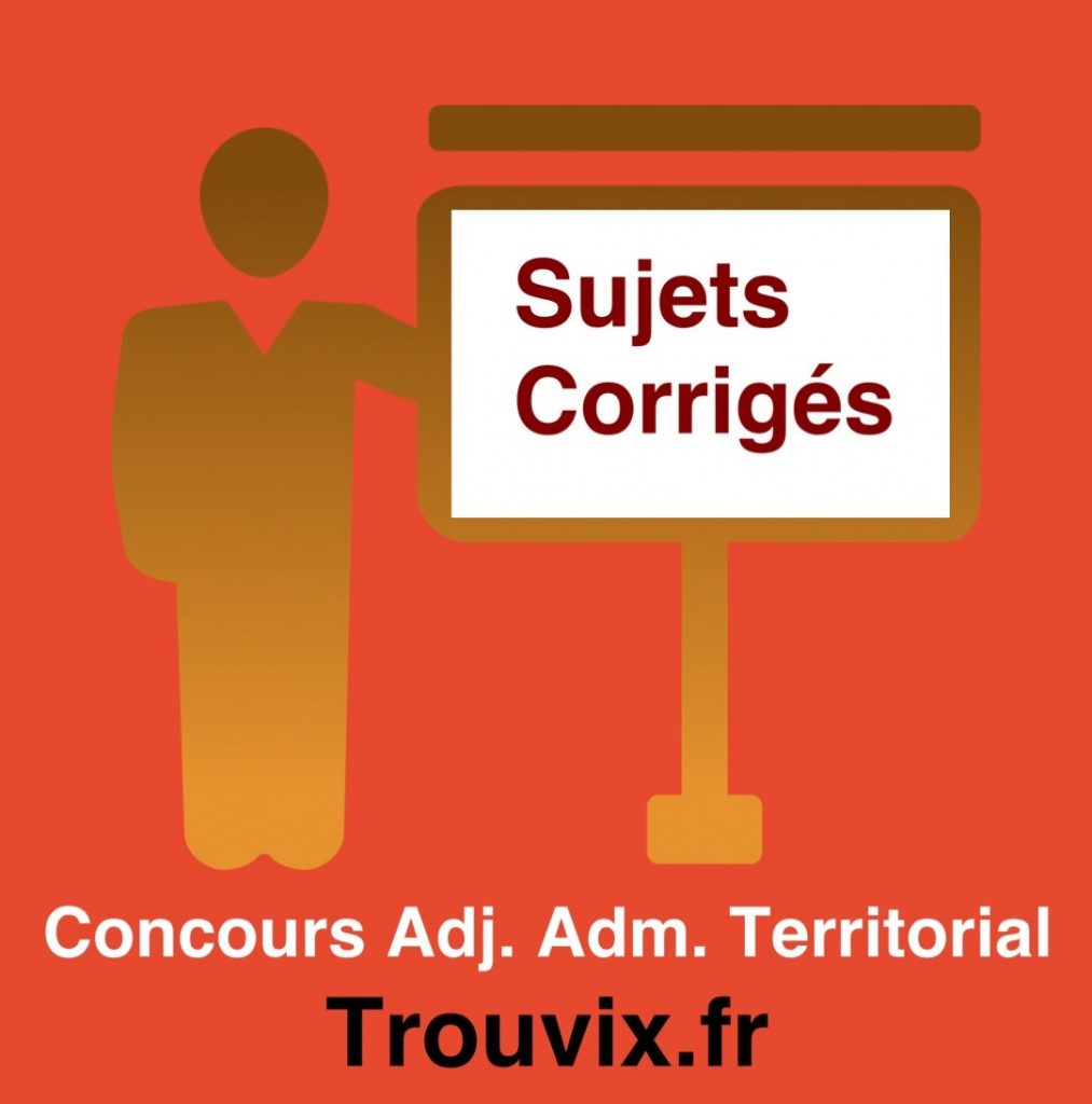 Corrigé Tableau Numérique Concours Adjoint Administratif 2018
