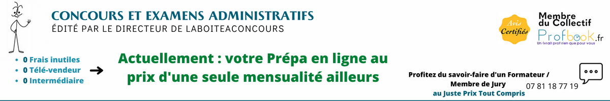 Concours et examens d'adjoints administratifs